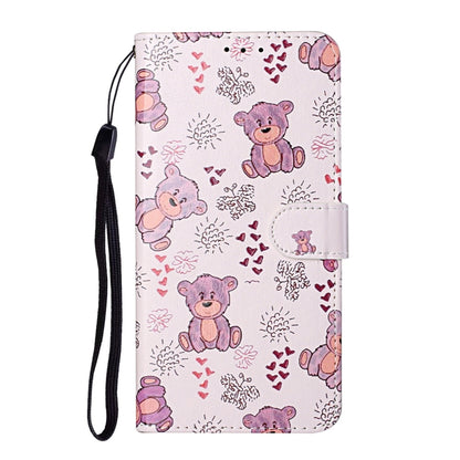 Oil Embossed Coloured Drawing Pattern Horizontal Flip PU Leather Case with Holder & Card Slots & Wallet & Lanyard