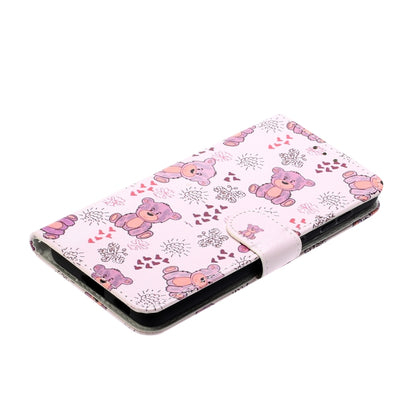 Oil Embossed Coloured Drawing Pattern Horizontal Flip PU Leather Case with Holder & Card Slots & Wallet & Lanyard
