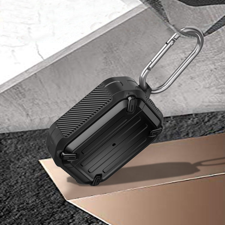 Wireless Earphones Shockproof Sharp Sword Armor Silicone Protective Case, For AirPods Pro, For AirPods 1/2