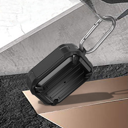 Wireless Earphones Shockproof Sharp Sword Armor Silicone Protective Case, For AirPods Pro, For AirPods 1/2