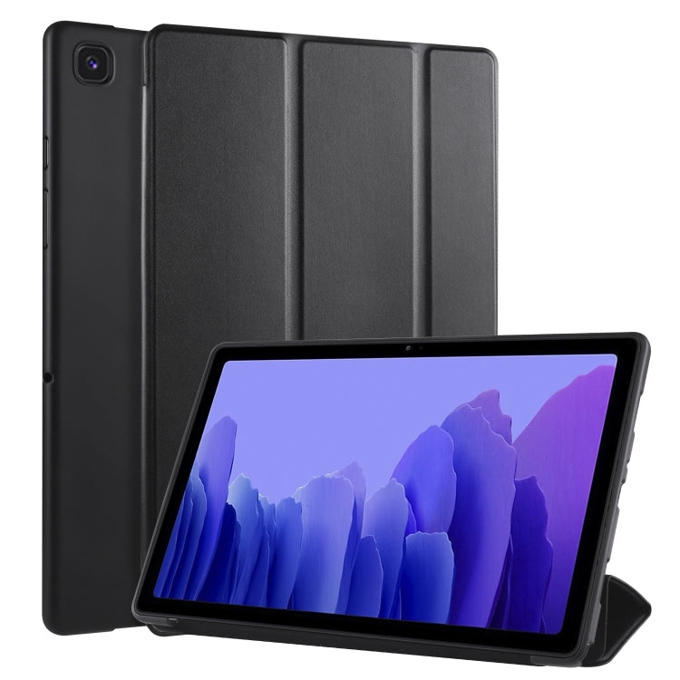 3-folding Horizontal Flip Honeycomb TPU Shockproof + PU Leather Case with Holder, For Samsung Galaxy A7 10.4 (2020) T500