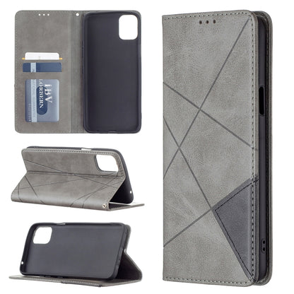 Rhombus Texture Horizontal Flip Magnetic Leather Case with Holder & Card Slots, For LG K42, For Xiaomi Redmi Note 10 4G / Note 10s, For Samsung Galaxy A32 4G