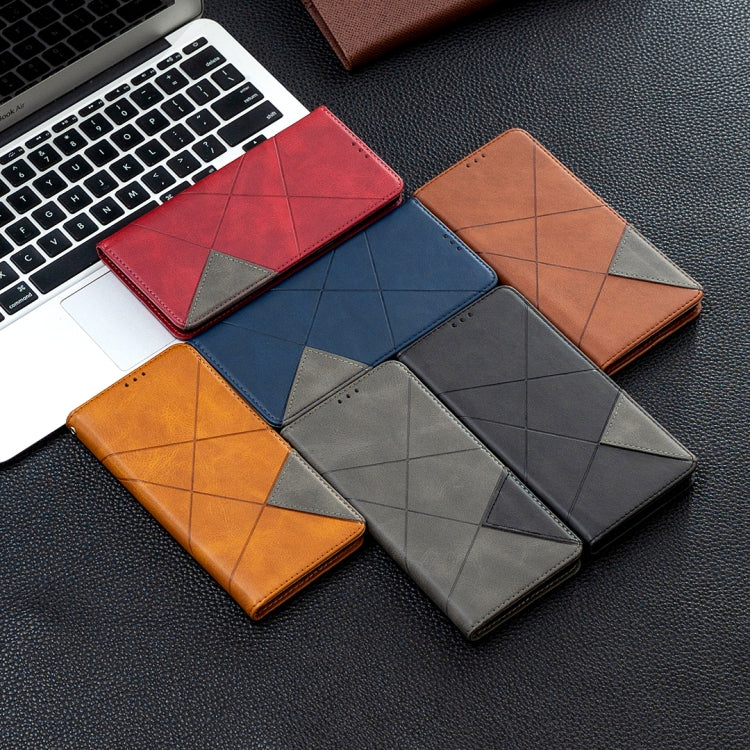 Rhombus Texture Horizontal Flip Magnetic Leather Case with Holder & Card Slots, For LG K42, For Xiaomi Redmi Note 10 4G / Note 10s, For Samsung Galaxy A32 4G