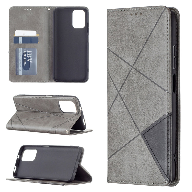 Rhombus Texture Horizontal Flip Magnetic Leather Case with Holder & Card Slots, For LG K42, For Xiaomi Redmi Note 10 4G / Note 10s, For Samsung Galaxy A32 4G