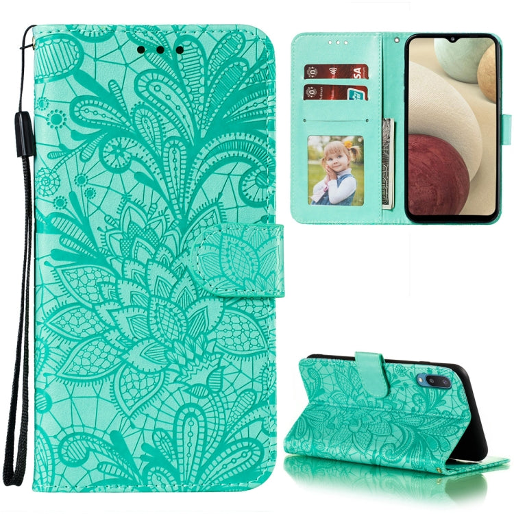 Lace Flower Embossing Pattern Horizontal Flip Leather Case with Holder & Card Slots & Wallet & Photo Frame, For Samsung Galaxy A02 / M02 (EU), For Samsung Galaxy A32 4G, For Samsung Galaxy F62 / M62, For LG Stylo 7 5G, For Nokia 5.4, For Nokia 8.3 5G