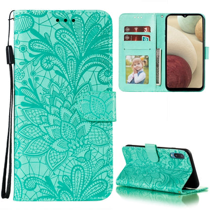 Lace Flower Embossing Pattern Horizontal Flip Leather Case with Holder & Card Slots & Wallet & Photo Frame, For Samsung Galaxy A02 / M02 (EU), For Samsung Galaxy A32 4G, For Samsung Galaxy F62 / M62, For LG Stylo 7 5G, For Nokia 5.4, For Nokia 8.3 5G