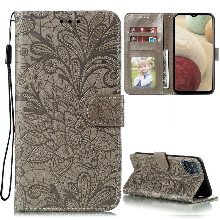 Lace Flower Embossing Pattern Horizontal Flip Leather Case with Holder & Card Slots & Wallet & Photo Frame, For Samsung Galaxy A02 / M02 (EU), For Samsung Galaxy A32 4G, For Samsung Galaxy F62 / M62, For LG Stylo 7 5G, For Nokia 5.4, For Nokia 8.3 5G