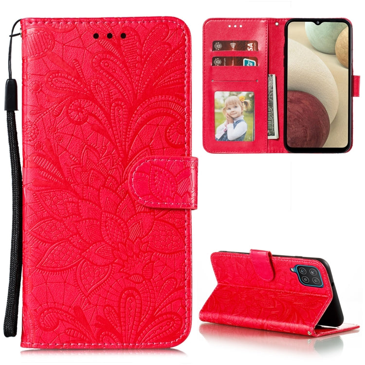 Lace Flower Embossing Pattern Horizontal Flip Leather Case with Holder & Card Slots & Wallet & Photo Frame, For Samsung Galaxy A02 / M02 (EU), For Samsung Galaxy A32 4G, For Samsung Galaxy F62 / M62, For LG Stylo 7 5G, For Nokia 5.4, For Nokia 8.3 5G