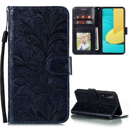 Lace Flower Embossing Pattern Horizontal Flip Leather Case with Holder & Card Slots & Wallet & Photo Frame, For Samsung Galaxy A02 / M02 (EU), For Samsung Galaxy A32 4G, For Samsung Galaxy F62 / M62, For LG Stylo 7 5G, For Nokia 5.4, For Nokia 8.3 5G