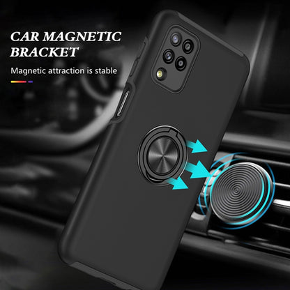 PC + TPU Shockproof Magnetic Protective Case with Invisible Ring Holder, For Samsung Galaxy A12 5G, For Samsung Galaxy A32 5G, For Samsung Galaxy A42 5G, For Samsung Galaxy S20 FE, For Samsung Galaxy S21 5G, For Samsung Galaxy S21+ 5G������������������...