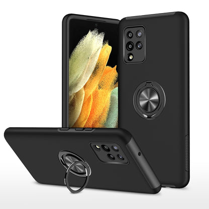 PC + TPU Shockproof Magnetic Protective Case with Invisible Ring Holder, For Samsung Galaxy A12 5G, For Samsung Galaxy A32 5G, For Samsung Galaxy A42 5G, For Samsung Galaxy S20 FE, For Samsung Galaxy S21 5G, For Samsung Galaxy S21+ 5G������������������...