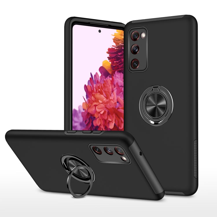 PC + TPU Shockproof Magnetic Protective Case with Invisible Ring Holder, For Samsung Galaxy A12 5G, For Samsung Galaxy A32 5G, For Samsung Galaxy A42 5G, For Samsung Galaxy S20 FE, For Samsung Galaxy S21 5G, For Samsung Galaxy S21+ 5G������������������...