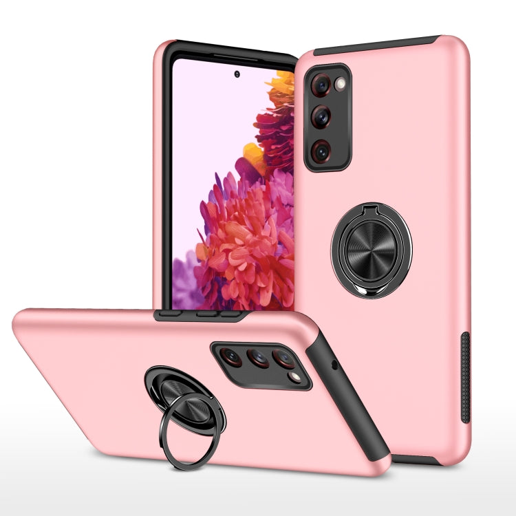 PC + TPU Shockproof Magnetic Protective Case with Invisible Ring Holder, For Samsung Galaxy A12 5G, For Samsung Galaxy A32 5G, For Samsung Galaxy A42 5G, For Samsung Galaxy S20 FE, For Samsung Galaxy S21 5G, For Samsung Galaxy S21+ 5G������������������...