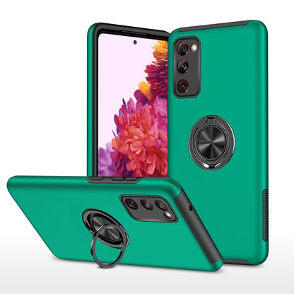 PC + TPU Shockproof Magnetic Protective Case with Invisible Ring Holder, For Samsung Galaxy A12 5G, For Samsung Galaxy A32 5G, For Samsung Galaxy A42 5G, For Samsung Galaxy S20 FE, For Samsung Galaxy S21 5G, For Samsung Galaxy S21+ 5G������������������...