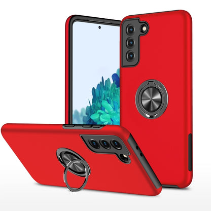 PC + TPU Shockproof Magnetic Protective Case with Invisible Ring Holder, For Samsung Galaxy A12 5G, For Samsung Galaxy A32 5G, For Samsung Galaxy A42 5G, For Samsung Galaxy S20 FE, For Samsung Galaxy S21 5G, For Samsung Galaxy S21+ 5G������������������...