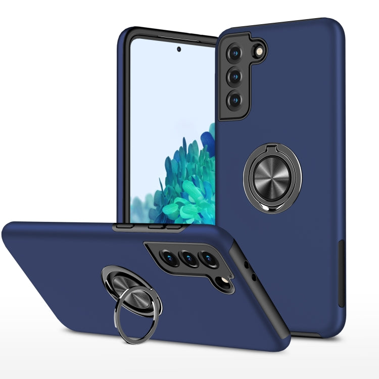 PC + TPU Shockproof Magnetic Protective Case with Invisible Ring Holder, For Samsung Galaxy A12 5G, For Samsung Galaxy A32 5G, For Samsung Galaxy A42 5G, For Samsung Galaxy S20 FE, For Samsung Galaxy S21 5G, For Samsung Galaxy S21+ 5G������������������...