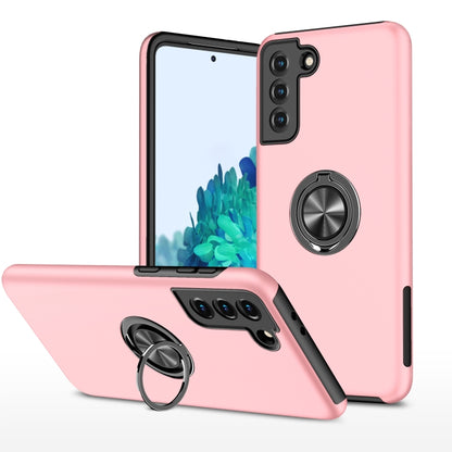 PC + TPU Shockproof Magnetic Protective Case with Invisible Ring Holder, For Samsung Galaxy A12 5G, For Samsung Galaxy A32 5G, For Samsung Galaxy A42 5G, For Samsung Galaxy S20 FE, For Samsung Galaxy S21 5G, For Samsung Galaxy S21+ 5G������������������...