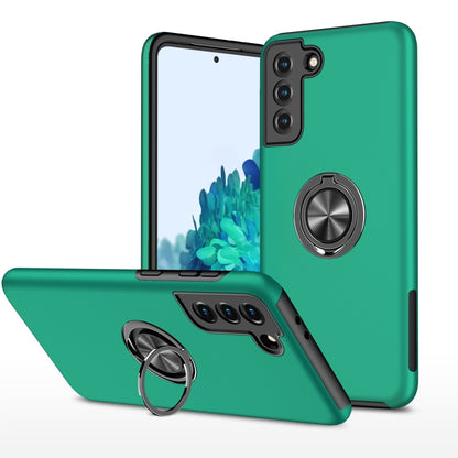 PC + TPU Shockproof Magnetic Protective Case with Invisible Ring Holder, For Samsung Galaxy A12 5G, For Samsung Galaxy A32 5G, For Samsung Galaxy A42 5G, For Samsung Galaxy S20 FE, For Samsung Galaxy S21 5G, For Samsung Galaxy S21+ 5G������������������...