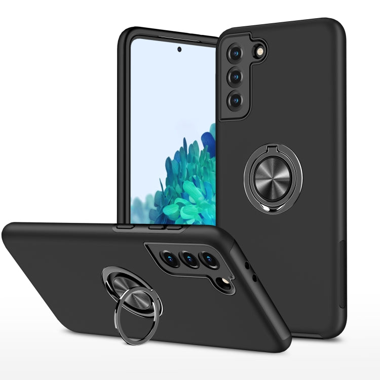 PC + TPU Shockproof Magnetic Protective Case with Invisible Ring Holder, For Samsung Galaxy A12 5G, For Samsung Galaxy A32 5G, For Samsung Galaxy A42 5G, For Samsung Galaxy S20 FE, For Samsung Galaxy S21 5G, For Samsung Galaxy S21+ 5G������������������...