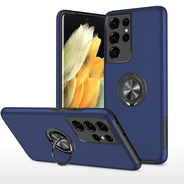 PC + TPU Shockproof Magnetic Protective Case with Invisible Ring Holder, For Samsung Galaxy A12 5G, For Samsung Galaxy A32 5G, For Samsung Galaxy A42 5G, For Samsung Galaxy S20 FE, For Samsung Galaxy S21 5G, For Samsung Galaxy S21+ 5G������������������...