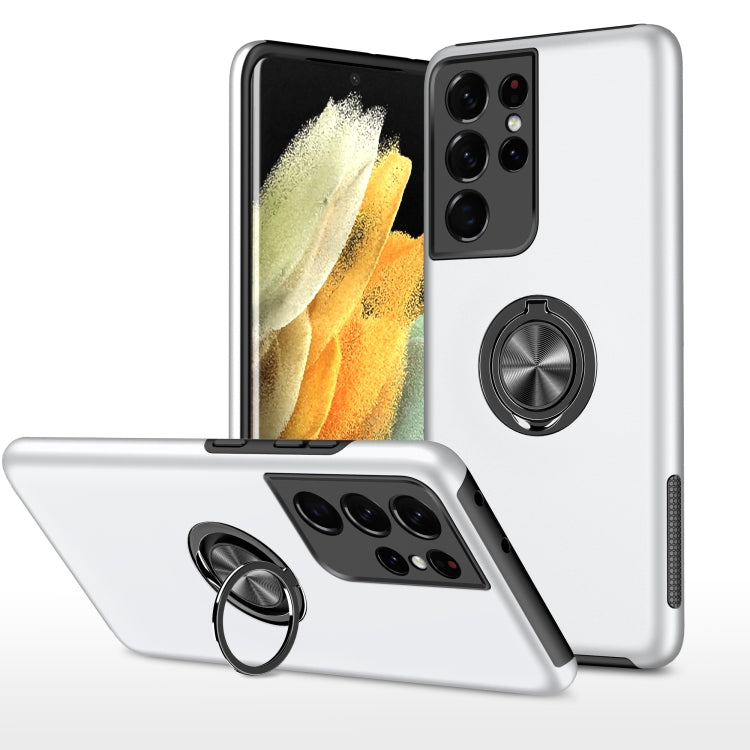 PC + TPU Shockproof Magnetic Protective Case with Invisible Ring Holder, For Samsung Galaxy A12 5G, For Samsung Galaxy A32 5G, For Samsung Galaxy A42 5G, For Samsung Galaxy S20 FE, For Samsung Galaxy S21 5G, For Samsung Galaxy S21+ 5G������������������...