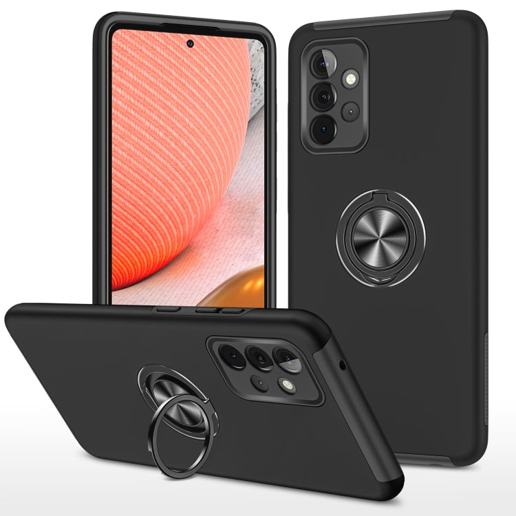 PC + TPU Shockproof Magnetic Protective Case with Invisible Ring Holder, For Samsung Galaxy A72, For Samsung Galaxy A10s