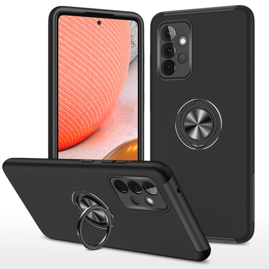 PC + TPU Shockproof Magnetic Protective Case with Invisible Ring Holder, For Samsung Galaxy A72, For Samsung Galaxy A10s