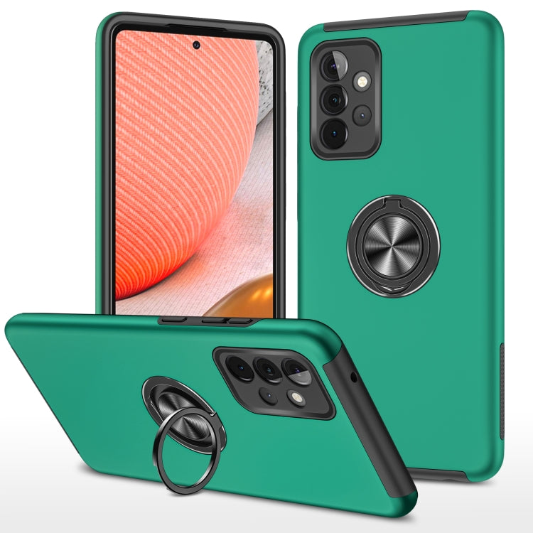 PC + TPU Shockproof Magnetic Protective Case with Invisible Ring Holder, For Samsung Galaxy A72, For Samsung Galaxy A10s