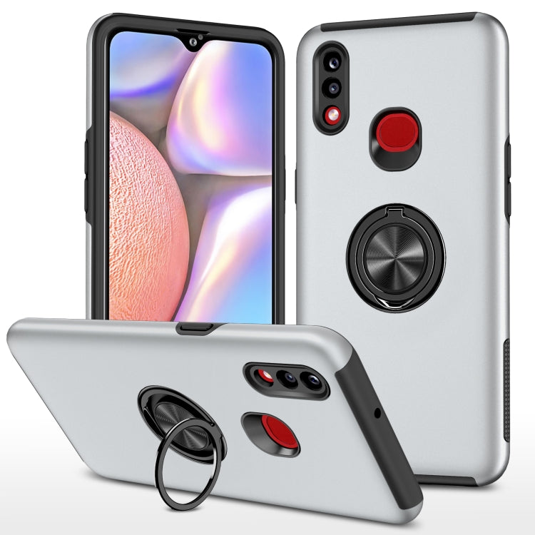 PC + TPU Shockproof Magnetic Protective Case with Invisible Ring Holder, For Samsung Galaxy A72, For Samsung Galaxy A10s