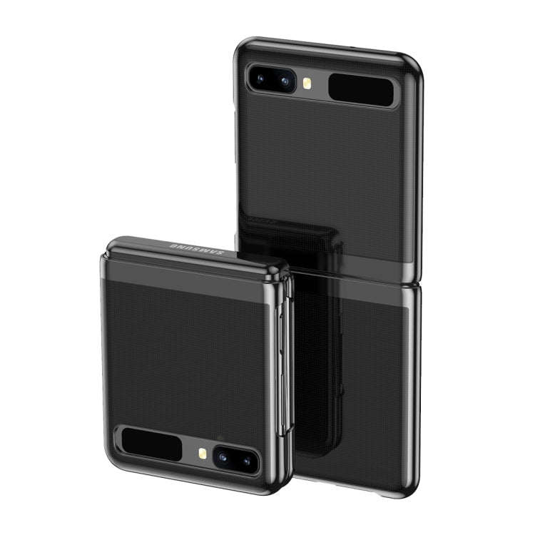Ultra-thin Electroplated Transparent Folding Case, For Samsung Galaxy Z Flip 5G / 4G, For Samsung Galaxy Z Fold2 5G