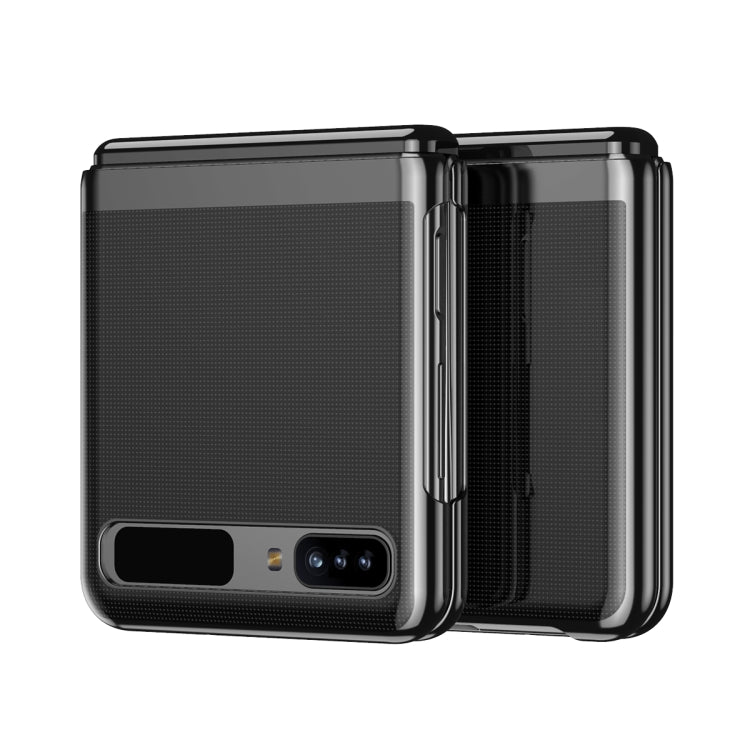 Ultra-thin Electroplated Transparent Folding Case, For Samsung Galaxy Z Flip 5G / 4G, For Samsung Galaxy Z Fold2 5G