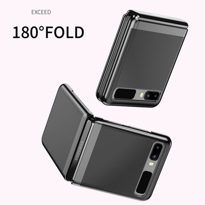 Ultra-thin Electroplated Transparent Folding Case, For Samsung Galaxy Z Flip 5G / 4G, For Samsung Galaxy Z Fold2 5G