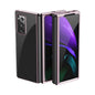 Ultra-thin Electroplated Transparent Folding Case, For Samsung Galaxy Z Flip 5G / 4G, For Samsung Galaxy Z Fold2 5G