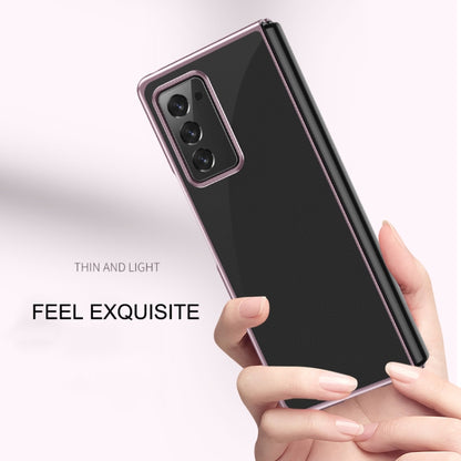 Ultra-thin Electroplated Transparent Folding Case