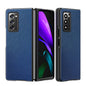 Leather Texture + PC Full Coverge Folding Case, For Samsung Galaxy Z Fold2 5G
