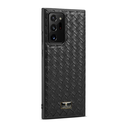 Fierre Shann Leather Texture Phone Back Cover Case, For Samsung Galaxy Note20 Ultra, For Samsung Galaxy S21 5G, For Samsung Galaxy S21+ 5G, For Samsung Galaxy S21 Ultra 5G, For Xiaomi Mi 11 Pro, For OPPO Find X3