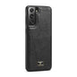 Fierre Shann Leather Texture Phone Back Cover Case, For Samsung Galaxy Note20 Ultra, For Samsung Galaxy S21 5G, For Samsung Galaxy S21+ 5G, For Samsung Galaxy S21 Ultra 5G, For Xiaomi Mi 11 Pro, For OPPO Find X3