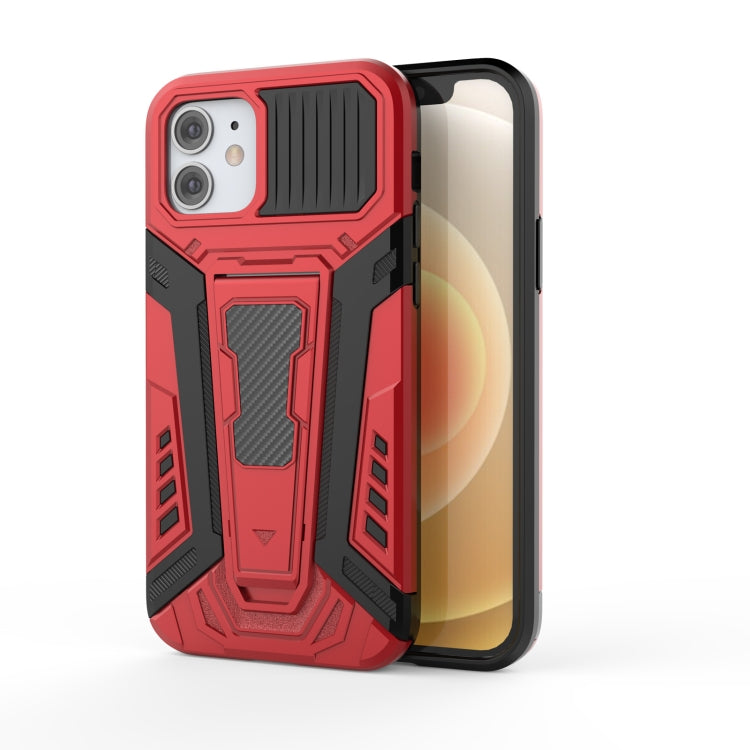 War Chariot Series Armor All-inclusive Shockproof PC + TPU Protective Case with Invisible Holder, For iPhone 12 Pro Max, For iPhone 12 mini