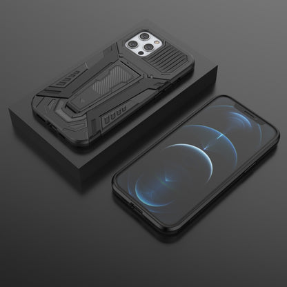 War Chariot Series Armor All-inclusive Shockproof PC + TPU Protective Case with Invisible Holder, For iPhone 12 Pro Max, For iPhone 12 mini