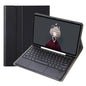 YA098B-A Detachable Lambskin Texture Round Keycap Bluetooth Keyboard Leather Case with Touch Control & Pen Slot & Stand, For iPad Air 5 / 4 10.9 inch 2020 / Pro 11 inch 2020 / 2018, For iPad 10.2 (2020) & (2019) / Air 3 10.5 inch / Pro 10.5 inch�������...