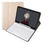 YA098B Detachable Lambskin Texture Round Keycap Bluetooth Keyboard Leather Case with Pen Slot & Stand, For iPad Air 5 / 4 10.9 inch 2020 / Pro 11 inch 2020 / 2018, For iPad 10.2 (2020) & (2019) / Air 3 10.5 inch / Pro 10.5 inch�������������������������...