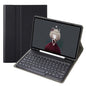 YA098B Detachable Lambskin Texture Round Keycap Bluetooth Keyboard Leather Case with Pen Slot & Stand, For iPad Air 5 / 4 10.9 inch 2020 / Pro 11 inch 2020 / 2018, For iPad 10.2 (2020) & (2019) / Air 3 10.5 inch / Pro 10.5 inch�������������������������...