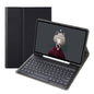 YA098B Detachable Lambskin Texture Round Keycap Bluetooth Keyboard Leather Case with Pen Slot & Stand, For iPad Air 5 / 4 10.9 inch 2020 / Pro 11 inch 2020 / 2018, For iPad 10.2 (2020) & (2019) / Air 3 10.5 inch / Pro 10.5 inch�������������������������...