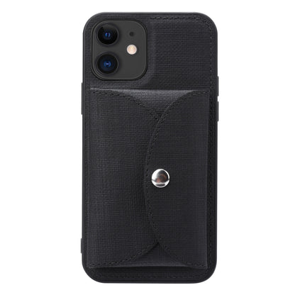 ViLi T Series TPU + PU Woven Fabric Magnetic Protective Case with Wallet, For iPhone 12 Pro