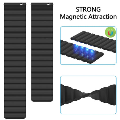 Universal Silicone Magnetic Replacement Strap Watchband