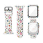 Silicone Printing Integrated Replacement Watch Case Watchband