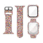Silicone Printing Integrated Replacement Watch Case Watchband