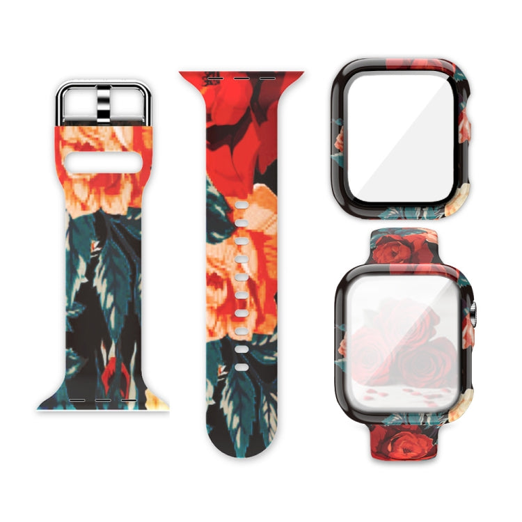 Silicone Printing Integrated Replacement Watch Case Watchband