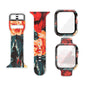 Silicone Printing Integrated Replacement Watch Case Watchband