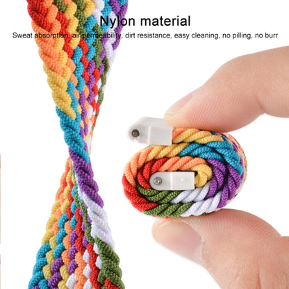 For Samsung Galaxy Watch 42mm Adjustable Nylon Braided Elasticity Replacement Strap Watchband